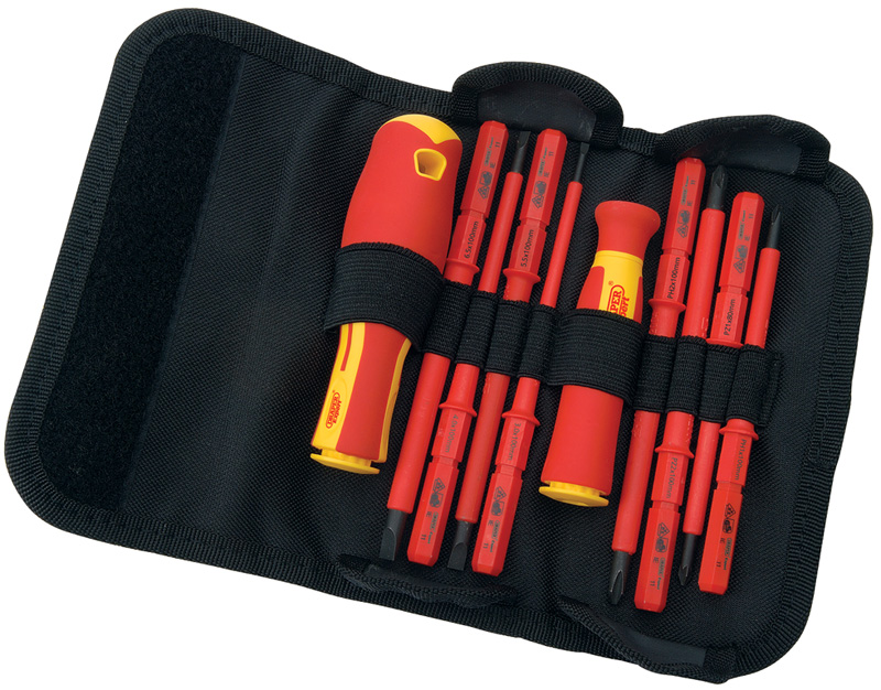 Draper 05721 XP1000 VDE Interchangeable Blade Screwdriver Set