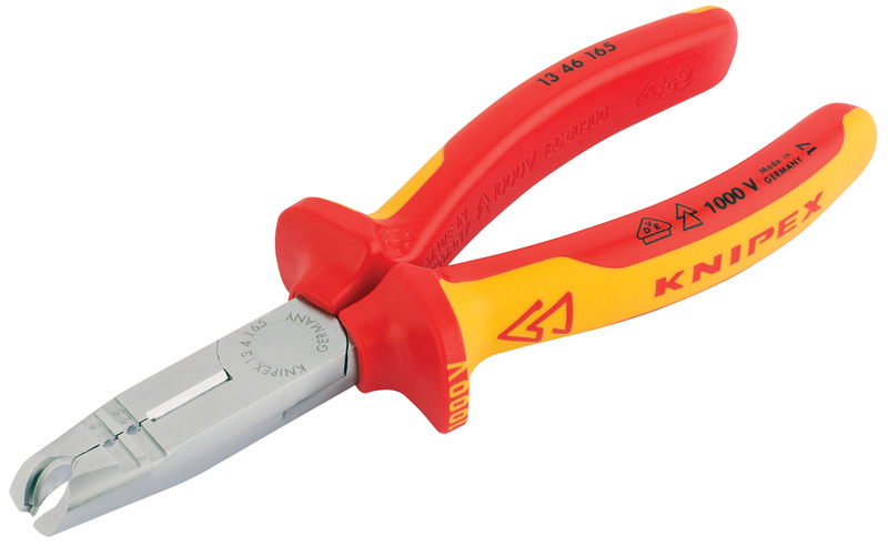 Knipex 13 46 165 VDE 160mm Electricians Dismantling Pliers - Red Box