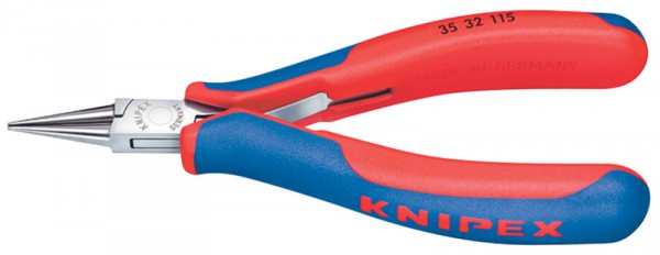 KNIPEX Knipex 35 32 115 Electronics Pointed-Round Jaw Pliers 115mm 5010559277001 