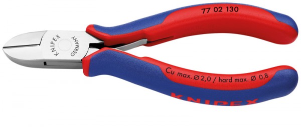 KNIPEX DRAPER 27724 Knipex 77 02 130 130mm Bevelled Electronics Diagonal Cutters 5010559277247 