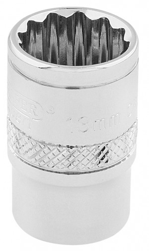 Draper 32776 - HI-TORQ® 12 Point Socket, 3/8" Sq. Dr., 13mm