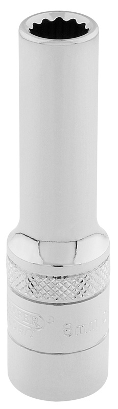 Draper 32818 - HI-TORQ® 12 Point Deep Socket, 3/8" Sq. Dr., 8mm