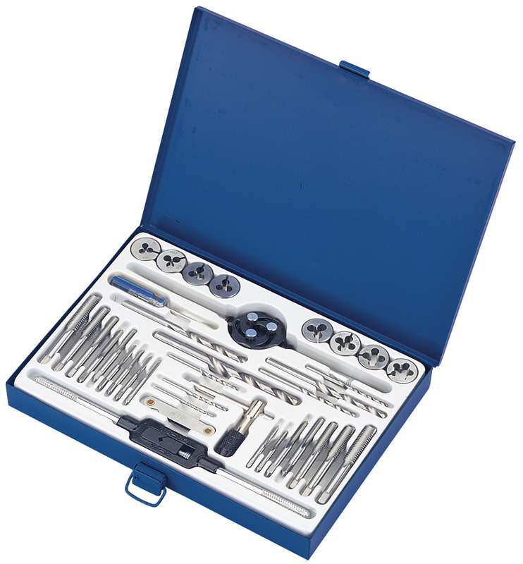 Draper 79203 Tap and Die Set 37 Piece Red Box Tools