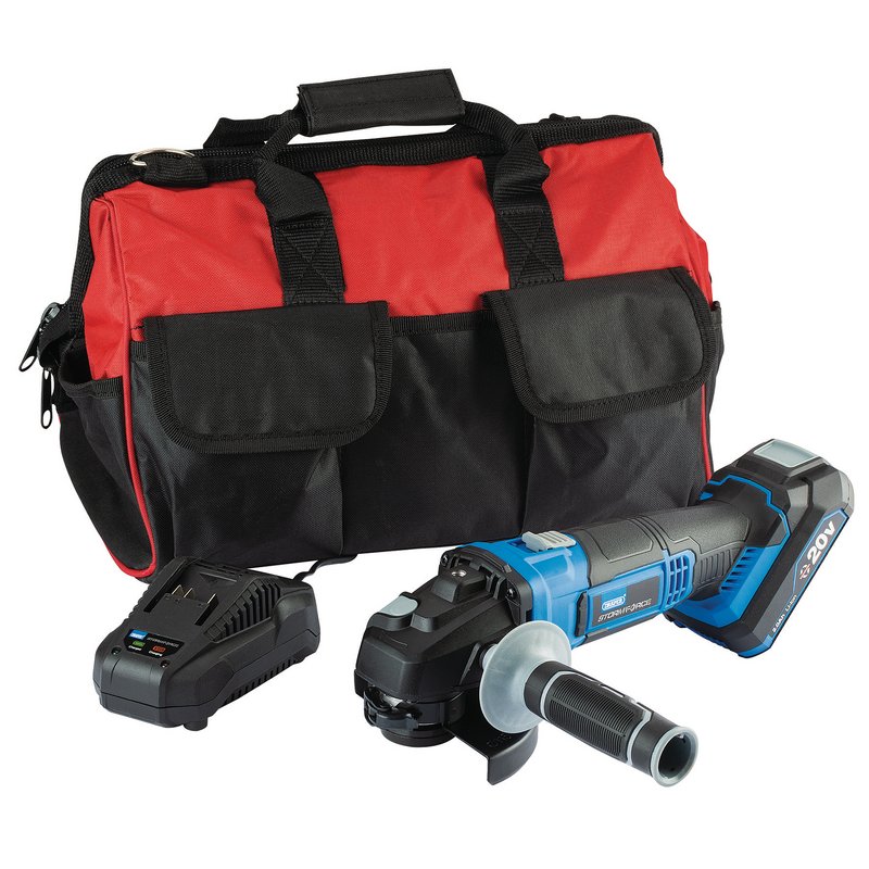 Draper 93668 Draper Storm Force 115mm Cordless Angle Grinder