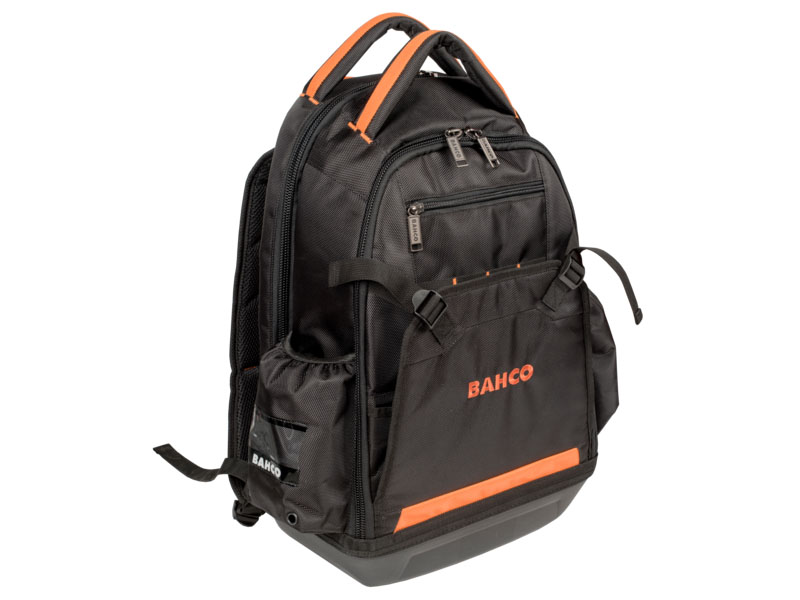 BAHCO 4750FB8 - Backpack with Anti-Slip Plastic Hard Bottom for