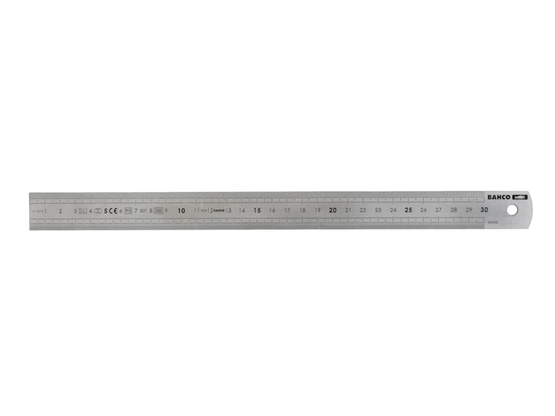 BAHCO SR1000-MM - Stainless Steel Ruler 1000 mm - Red Box Tools