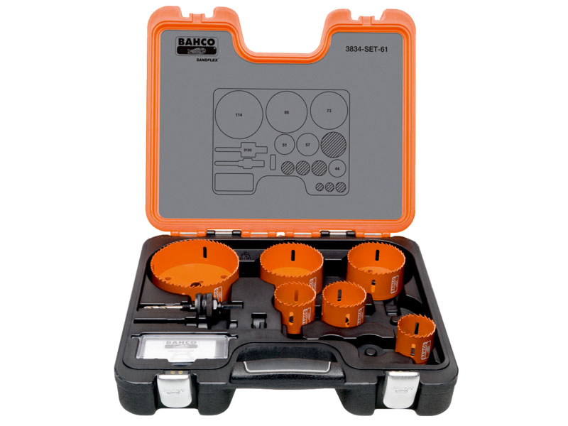 Bahco hole clearance saw set