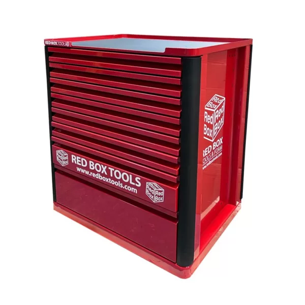 Red tool cabinet