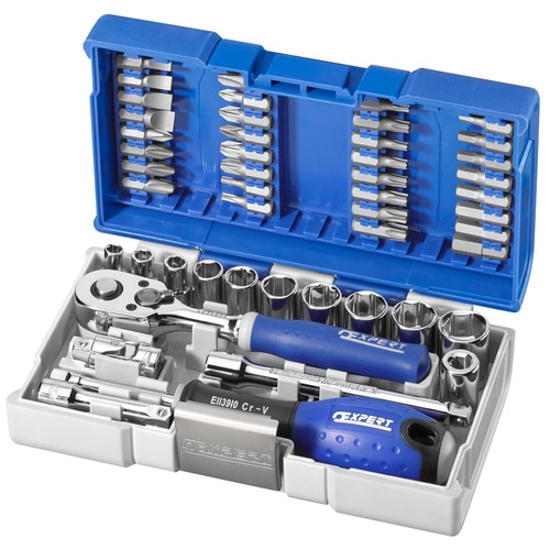 Facom E030729 EXPERT 1 4 MINI SOCKET SET 48 PCES PEAR RA