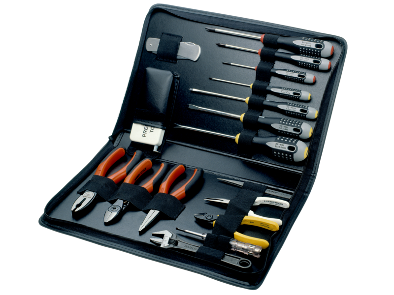 Kit de herramientas Bahco, Módulo de espuma de 17 piezas, para  mantenimiento, aprobado VDE