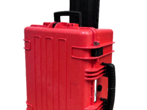Red Tool Case with Wheels