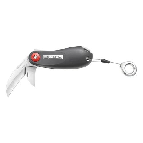 tethered electrician's knife
