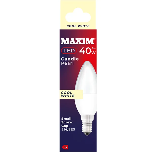 6w ses led candle hotsell
