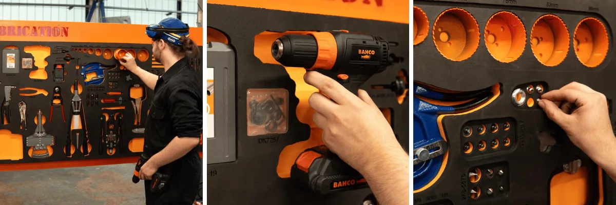 Cordless Power Tool Storage Ideas
